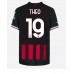 Cheap AC Milan Theo Hernandez #19 Home Football Shirt 2022-23 Short Sleeve